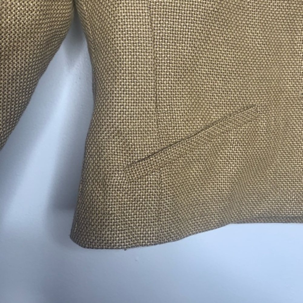 Anne Klein Lined Button Down Blazer Medium - image 7